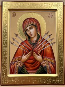 Богородица «Семистрельная» Образец 15 Анапа