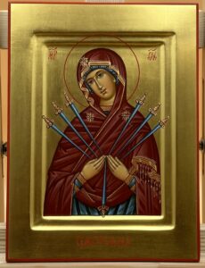 Богородица «Семистрельная» Образец 16 Анапа
