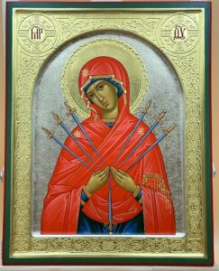 Богородица «Семистрельная» Образец 14 Анапа