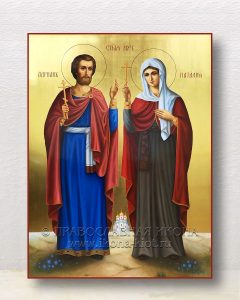 Икона «Адриан и Наталия, святые мученики» Анапа