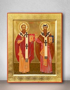 Икона «Афанасий и Кирилл, святители» Анапа