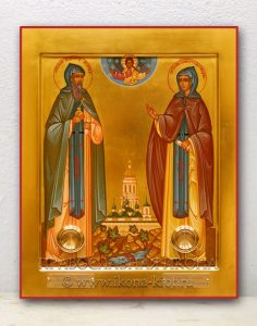 Икона «Евфросиния Полоцкая и Агапит Печерский» Анапа